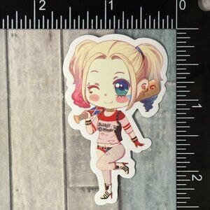 🌀10/$10🌀 The Joker Harley Quinn Reusable Waterproof Vinyl Sticker Decal